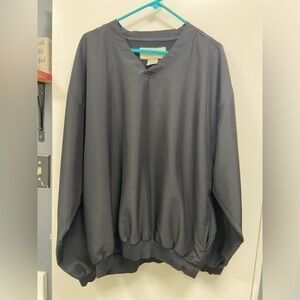 Cutter & Buck Extra Large rblack golf pulloverROTOFIL Fabric ClimaGuard tech $90